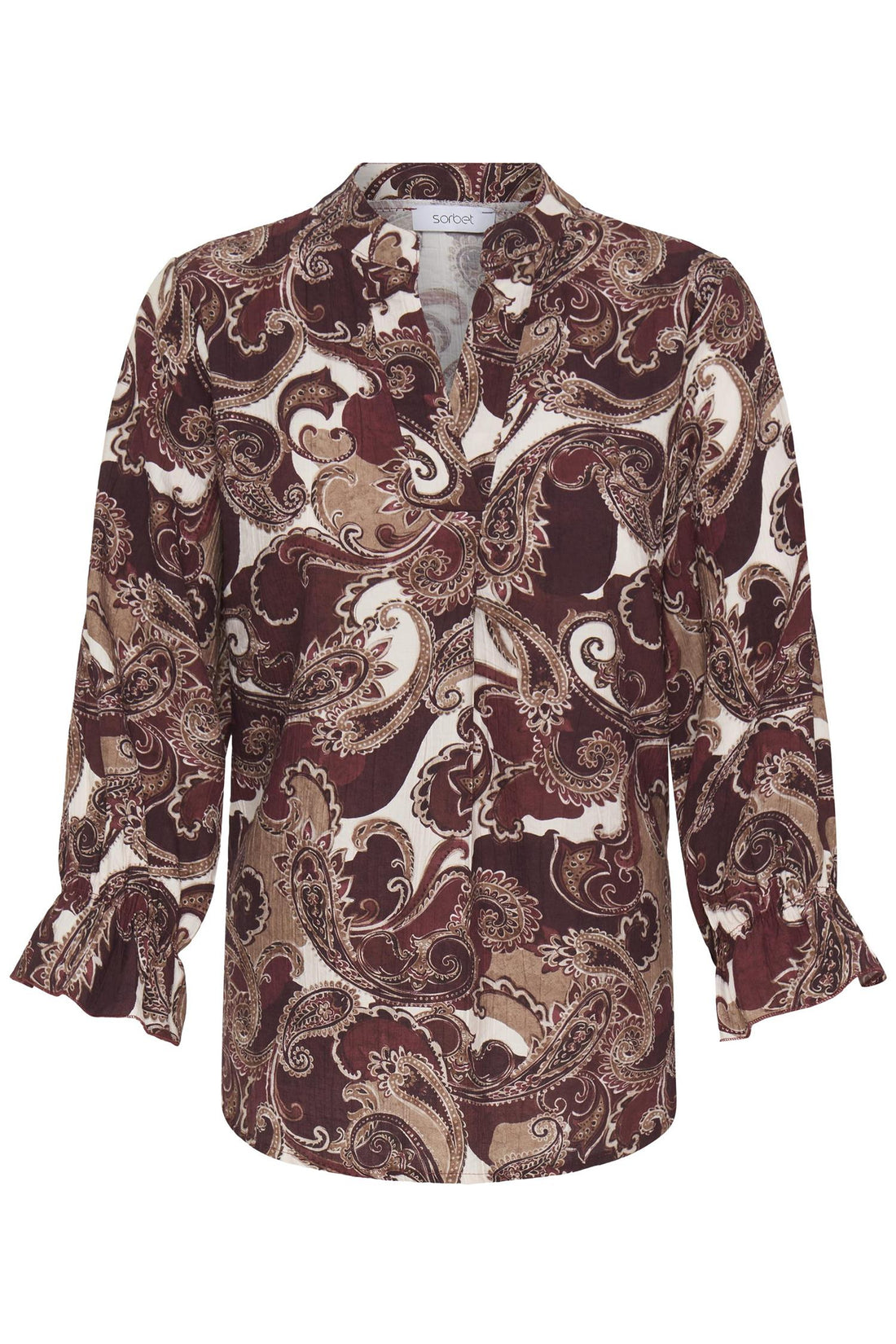 Sbgohar Blouse Burgunder