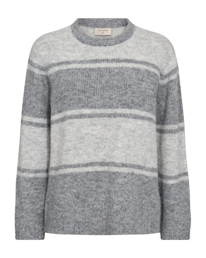 FQLOUISA-PULLOVER Medium Grey Melange