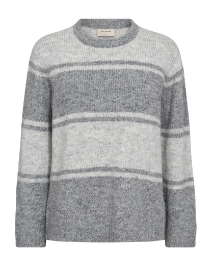 FQLOUISA-PULLOVER Medium Grey Melange