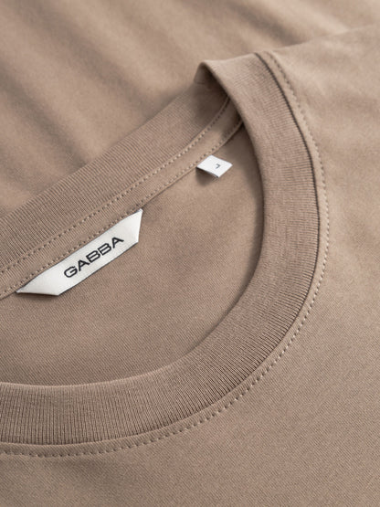 Gabdune Logo Gotssst-Shirt Brun