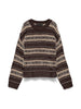Vmisola Ls O-Neck Pullover Brun