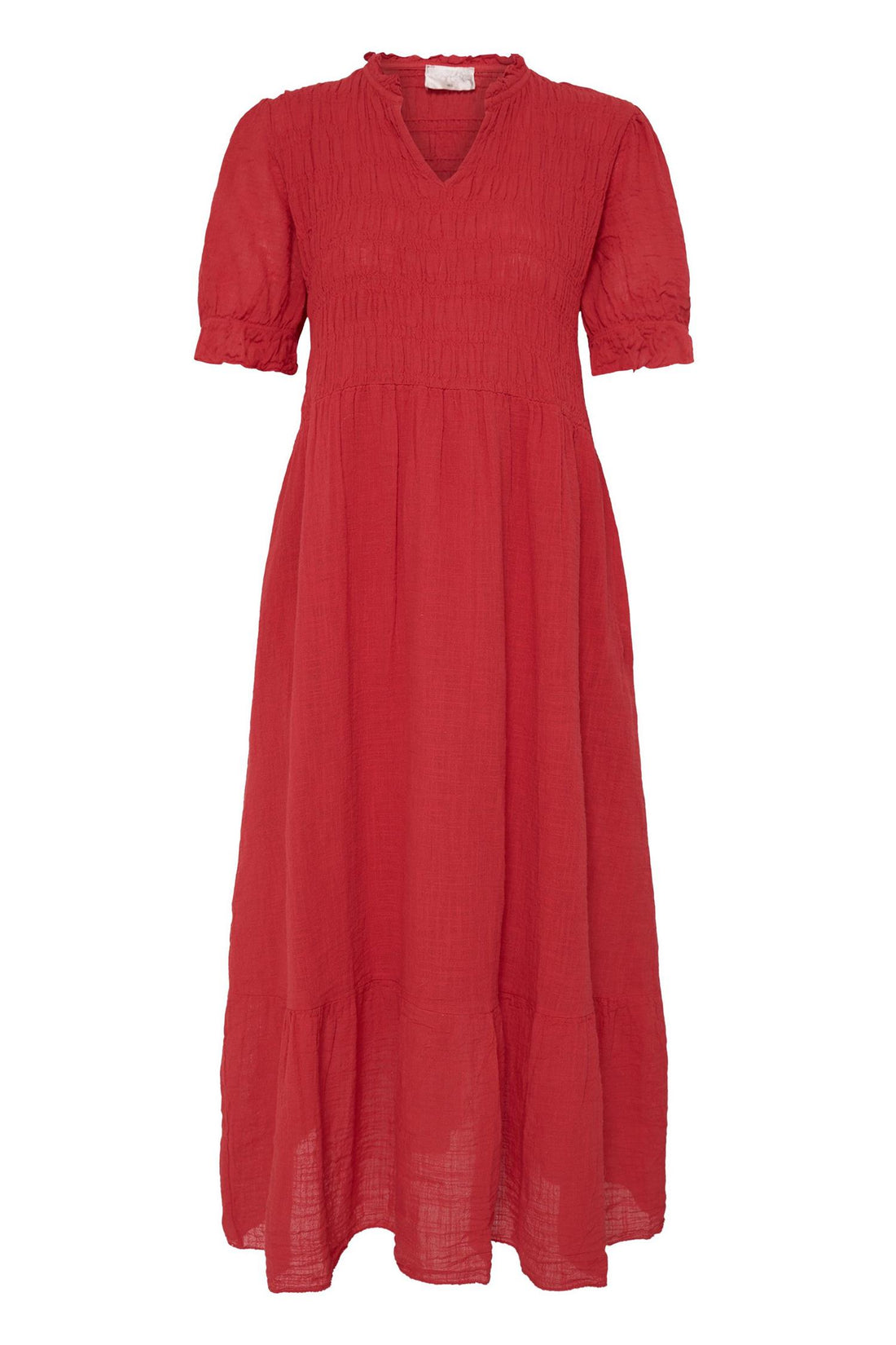 Sbalexa G Long Solid Dress Rød