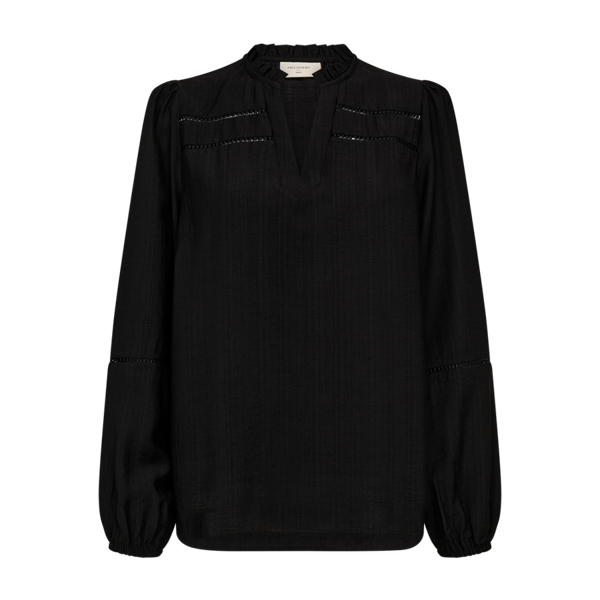 FQANTINA-BLOUSE Svart