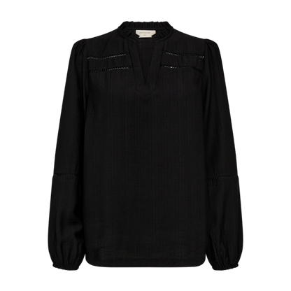 FQANTINA-BLOUSE Svart