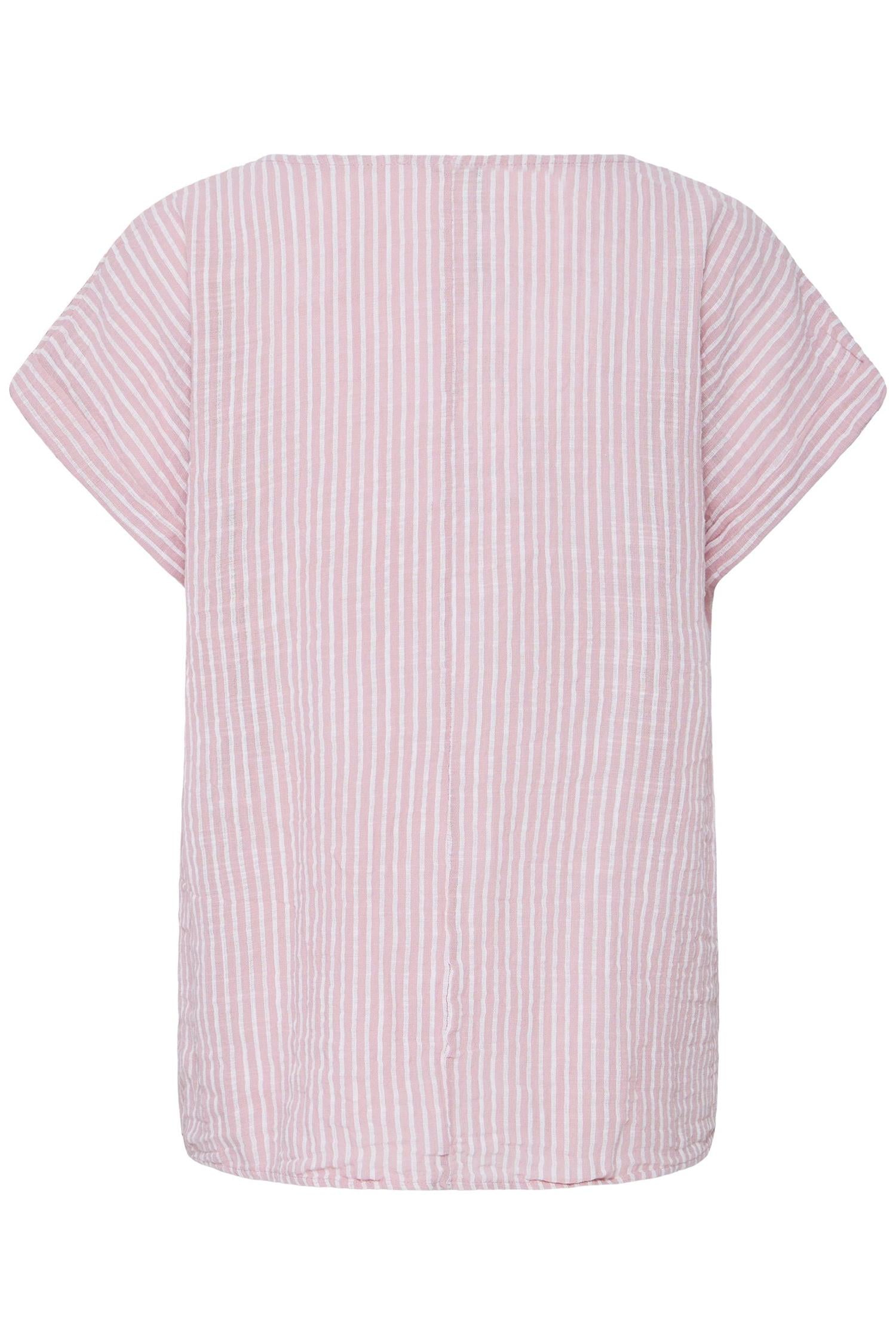 Sbxalexa Ss Stripe Tee Beige
