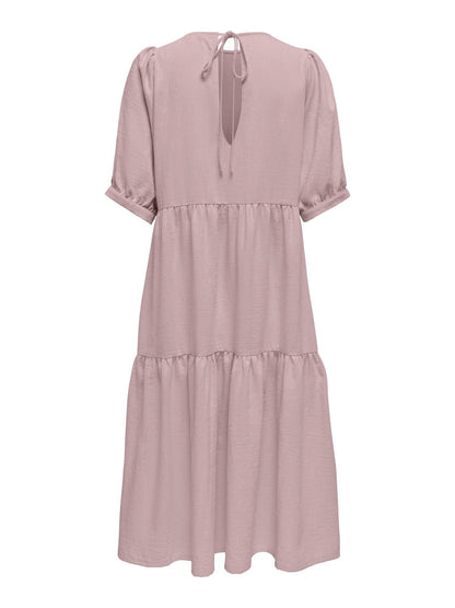 Onlemmia 2/4 Midi Dress Pnt Rosa