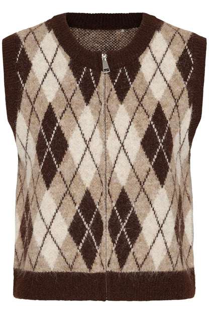 Crmirea Knit Vest Brun
