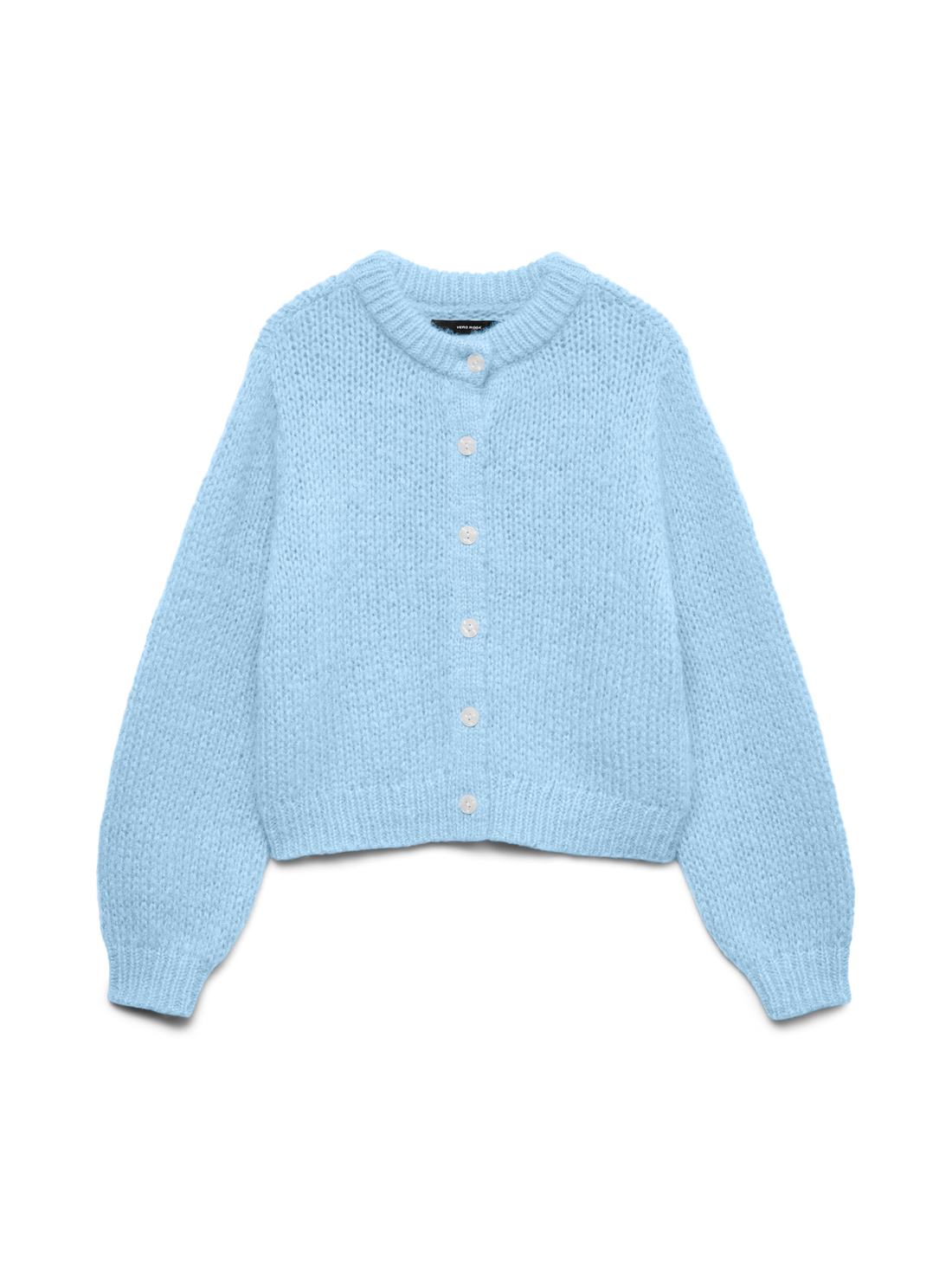 Vmwilo Ls O-Neck Cardigan Exp Blå
