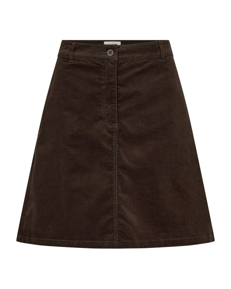 Fqolana-Skirt Brun