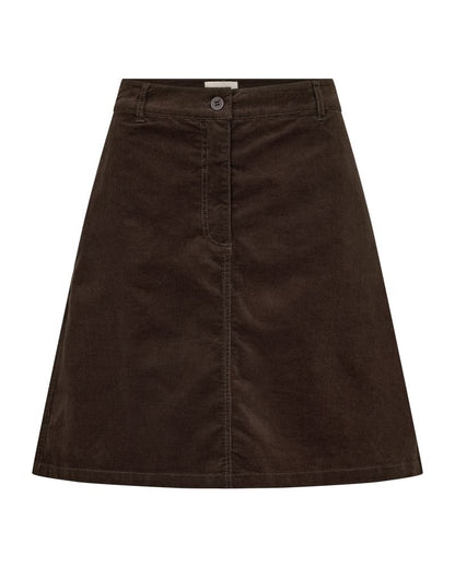 Fqolana-Skirt Brun