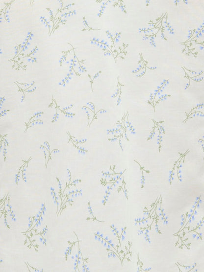 Onltea-Idris S/l Frill Tape Top Wvn Hvit