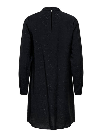 Jdytroya Life L/s Hn Dress Wvn Dia Sort