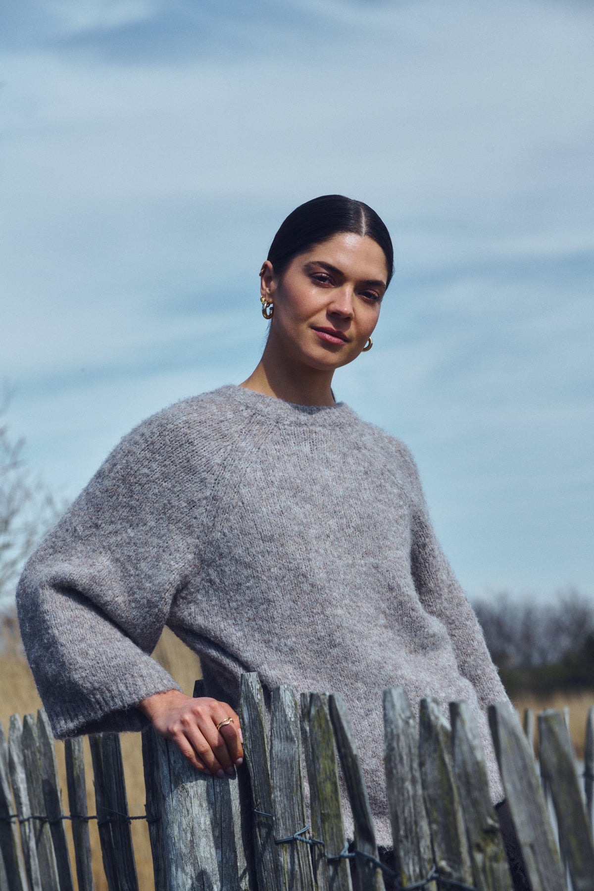 Fqgrslulu-Pullover Beige