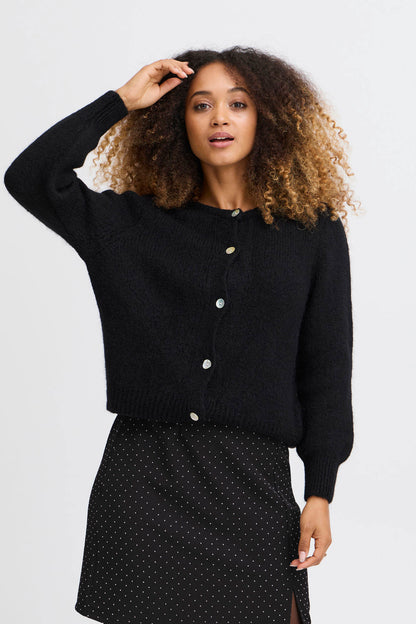 Sbgulvig Knit Cardigan Sort
