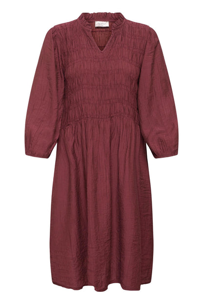Sbxgohar Solid Dress Lilla