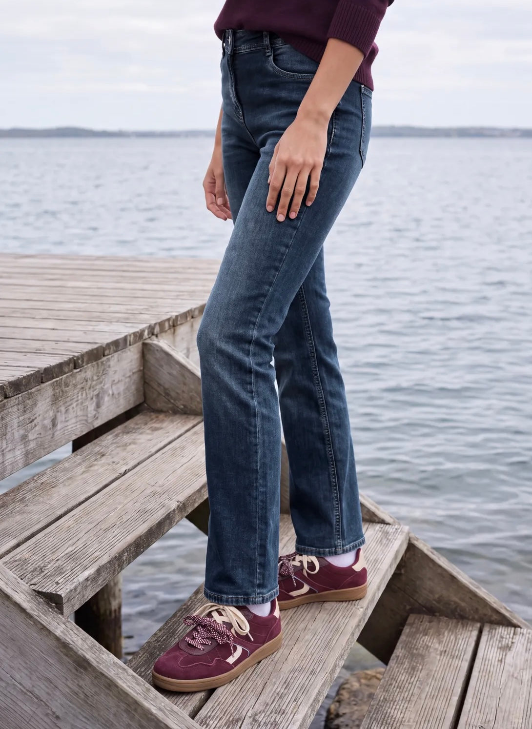 Toronto bootcut Blå