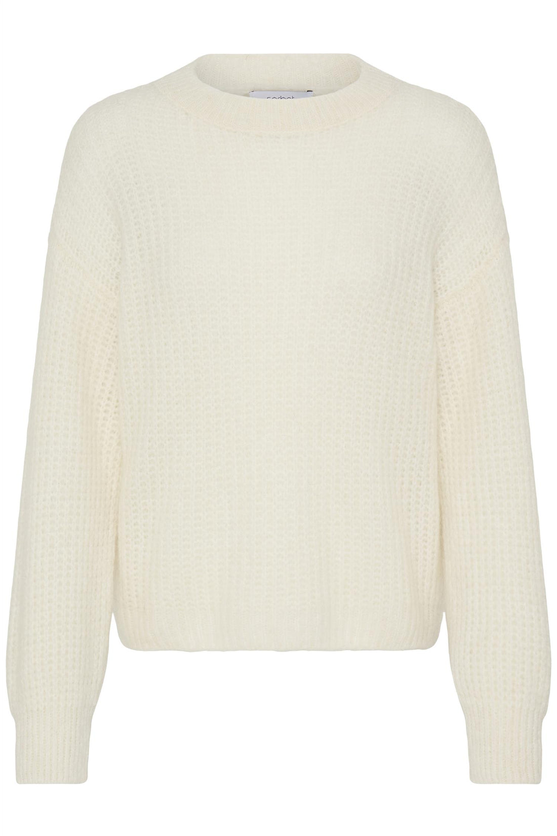 Sbgulvig Bellis Knit Blouse Antique White