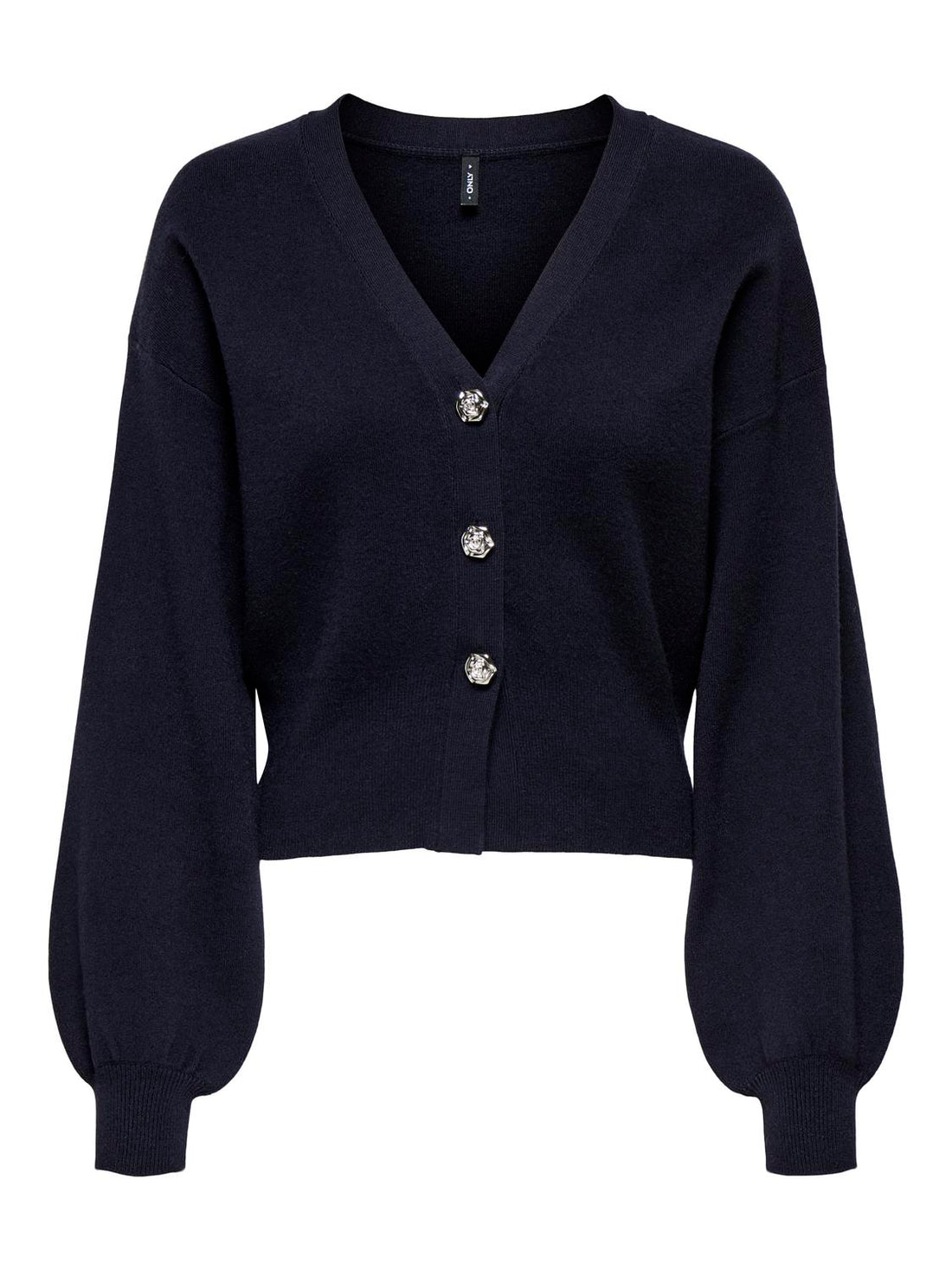 Onlibi Ls Fullneddle Cardigan Cc Knt Blå