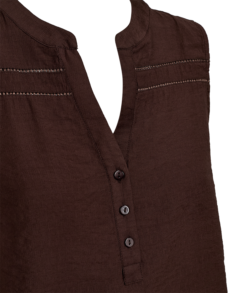 Fqandrea-Blouse Brun