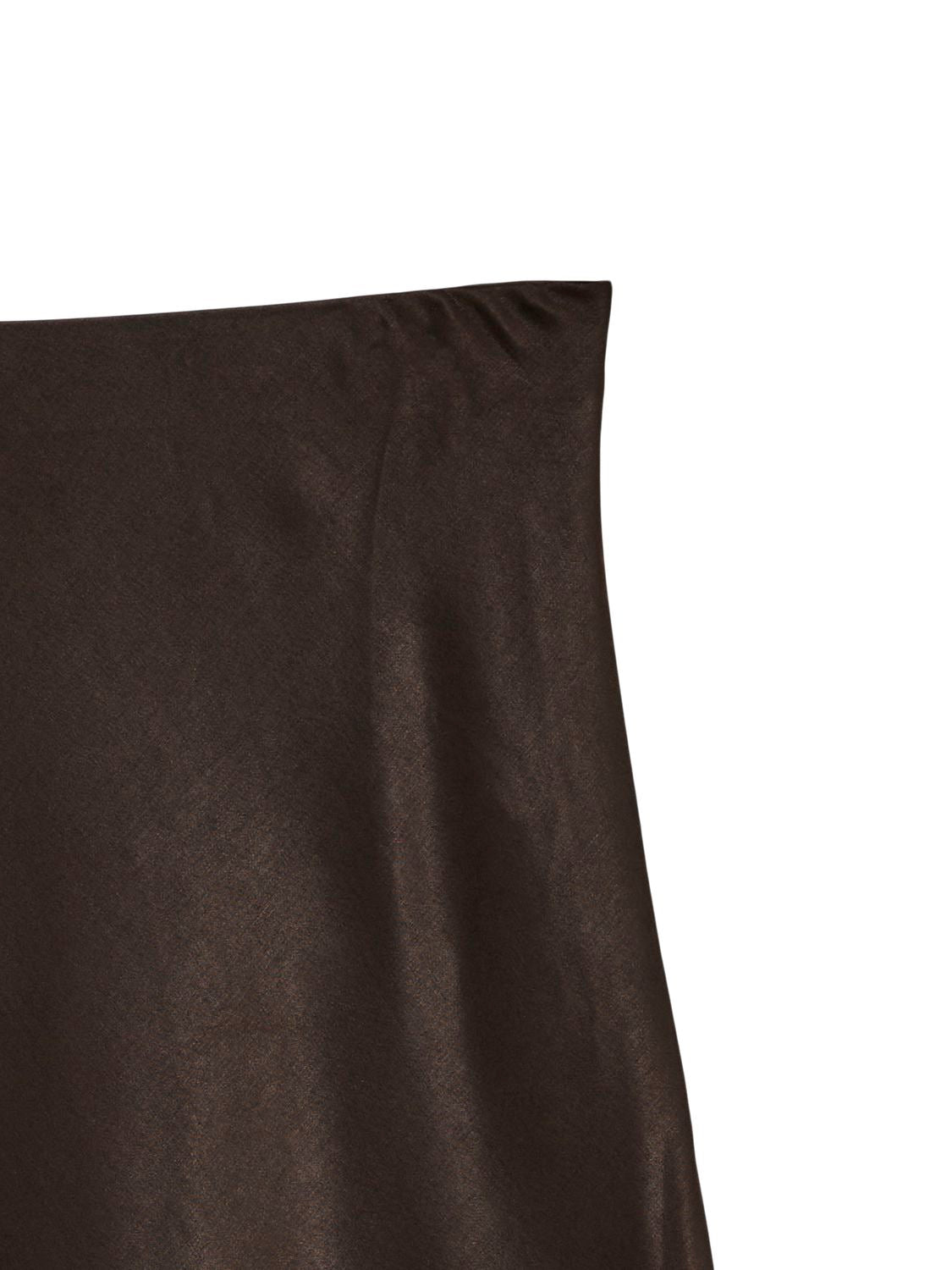 Vmcharm Mw Long Skirt Wvn Boo Brun