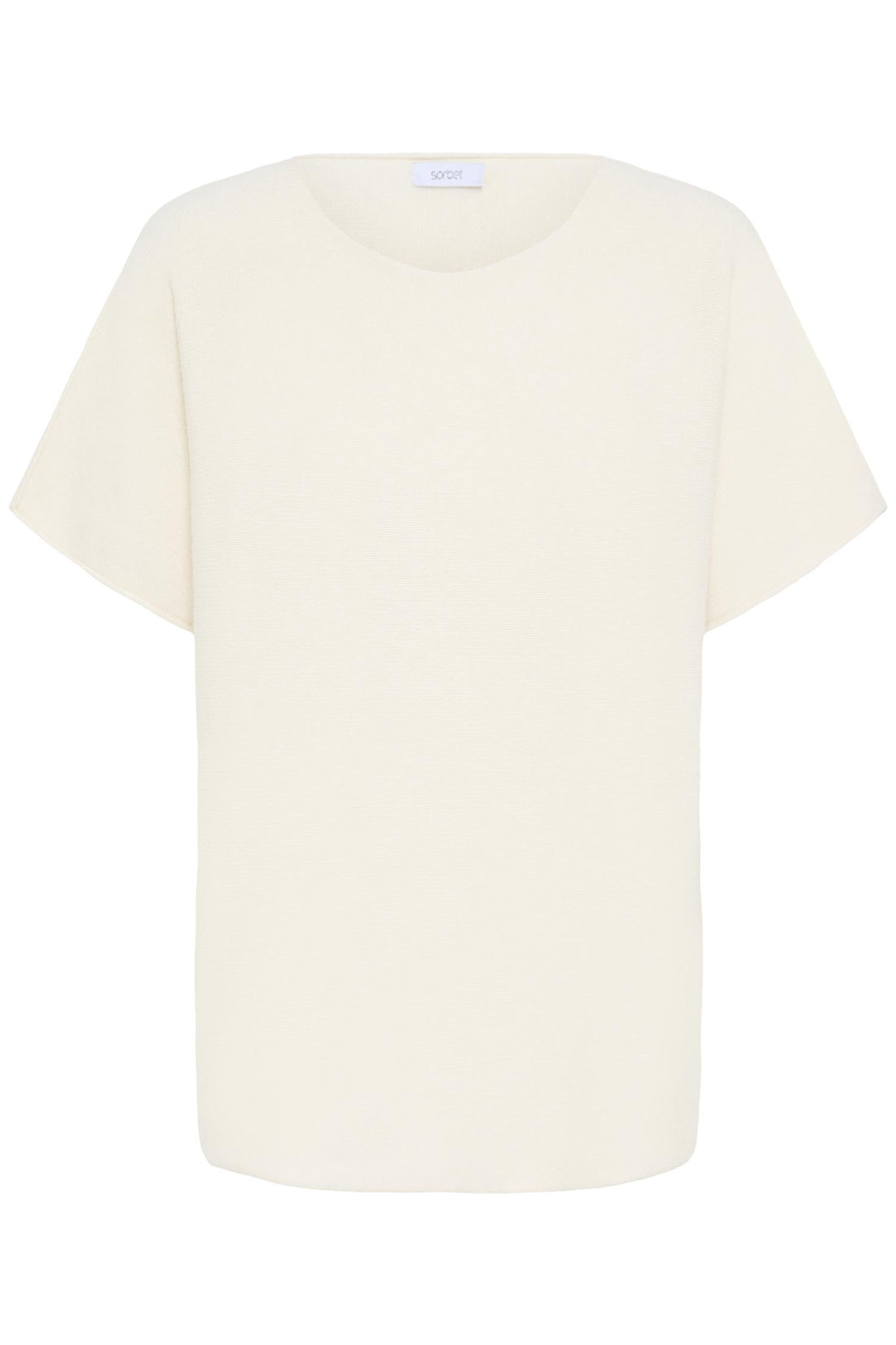 Sbinnova Half Sl Knit Blouse Hvit