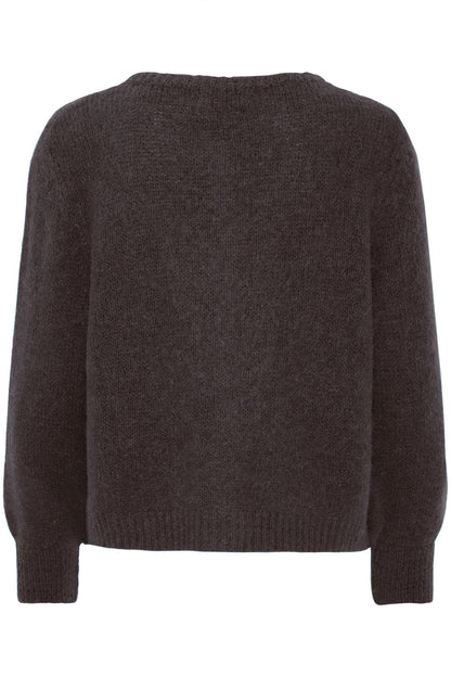 Sbgulvig Knit Cardigan Brun