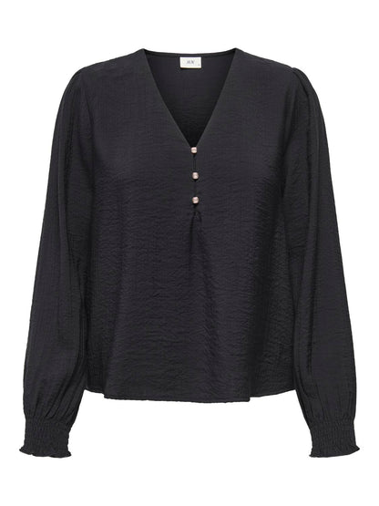 Jdyjulie L/s V-Neck Top Wvn Sort