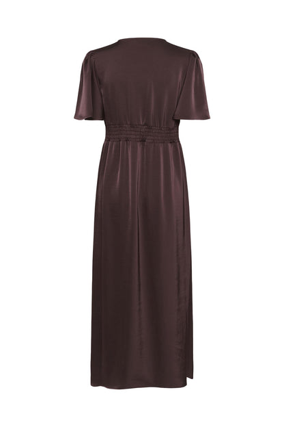 Kagunhild Long Dress Brun