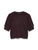 Vmdoffy 2/4 O-Neck Pullover Ga Noos Burgunder