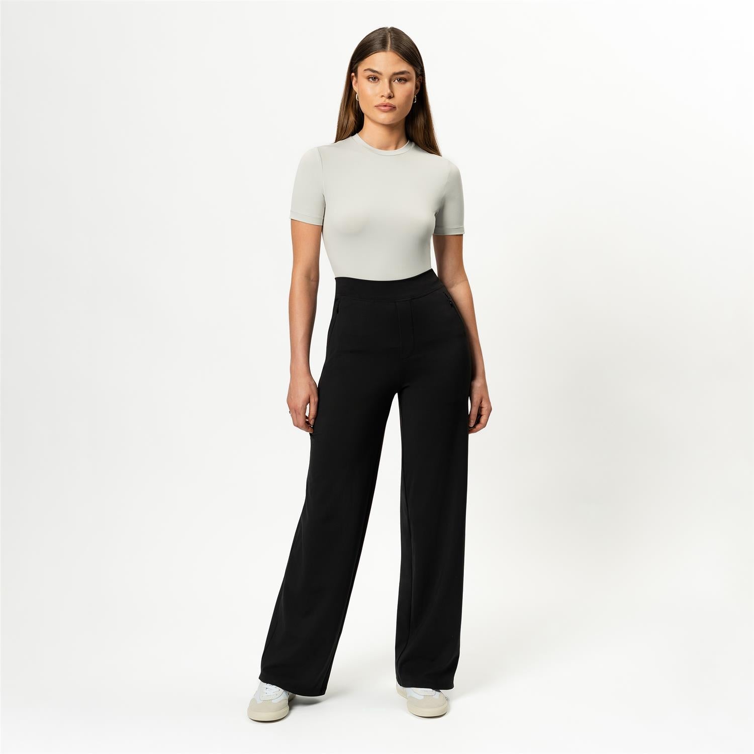 Asana Relaxed Straight Pant Svart