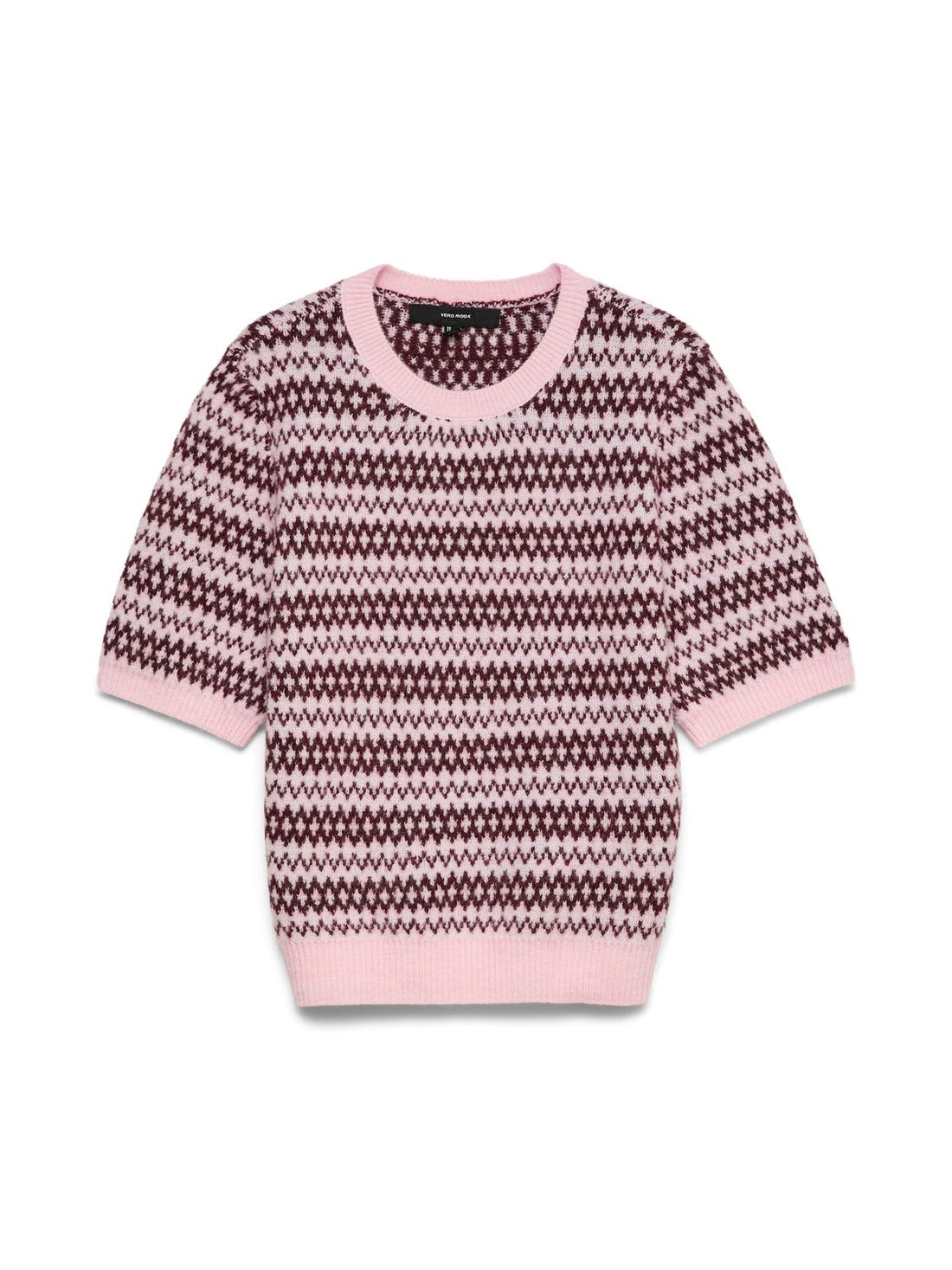 Vmbirch 2/4 O-Neck Pullover Bf Rosa