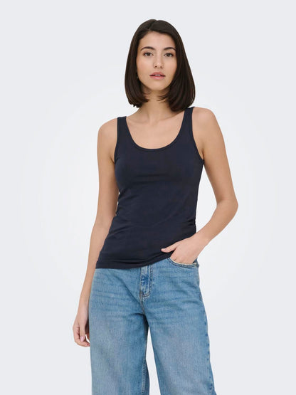 Jdyava S/l Tank Top 180 Jrs Noos Blå