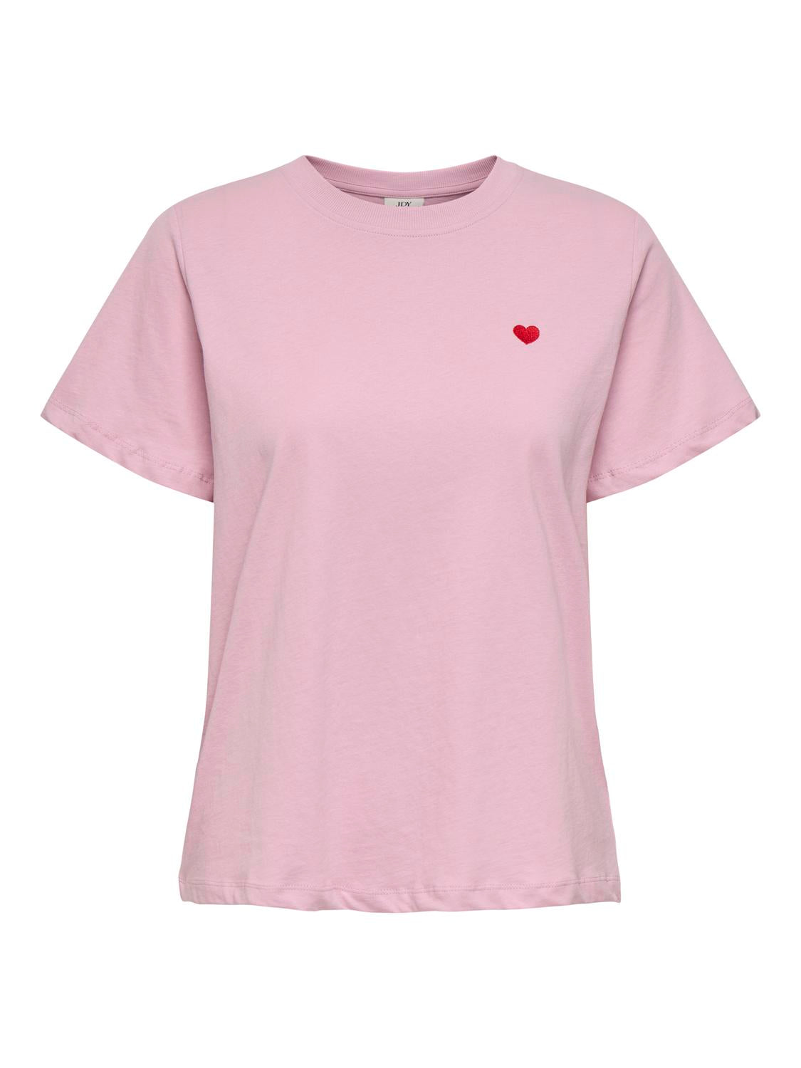 Jdypisa S/s Print Top Jrs Noos Rosa