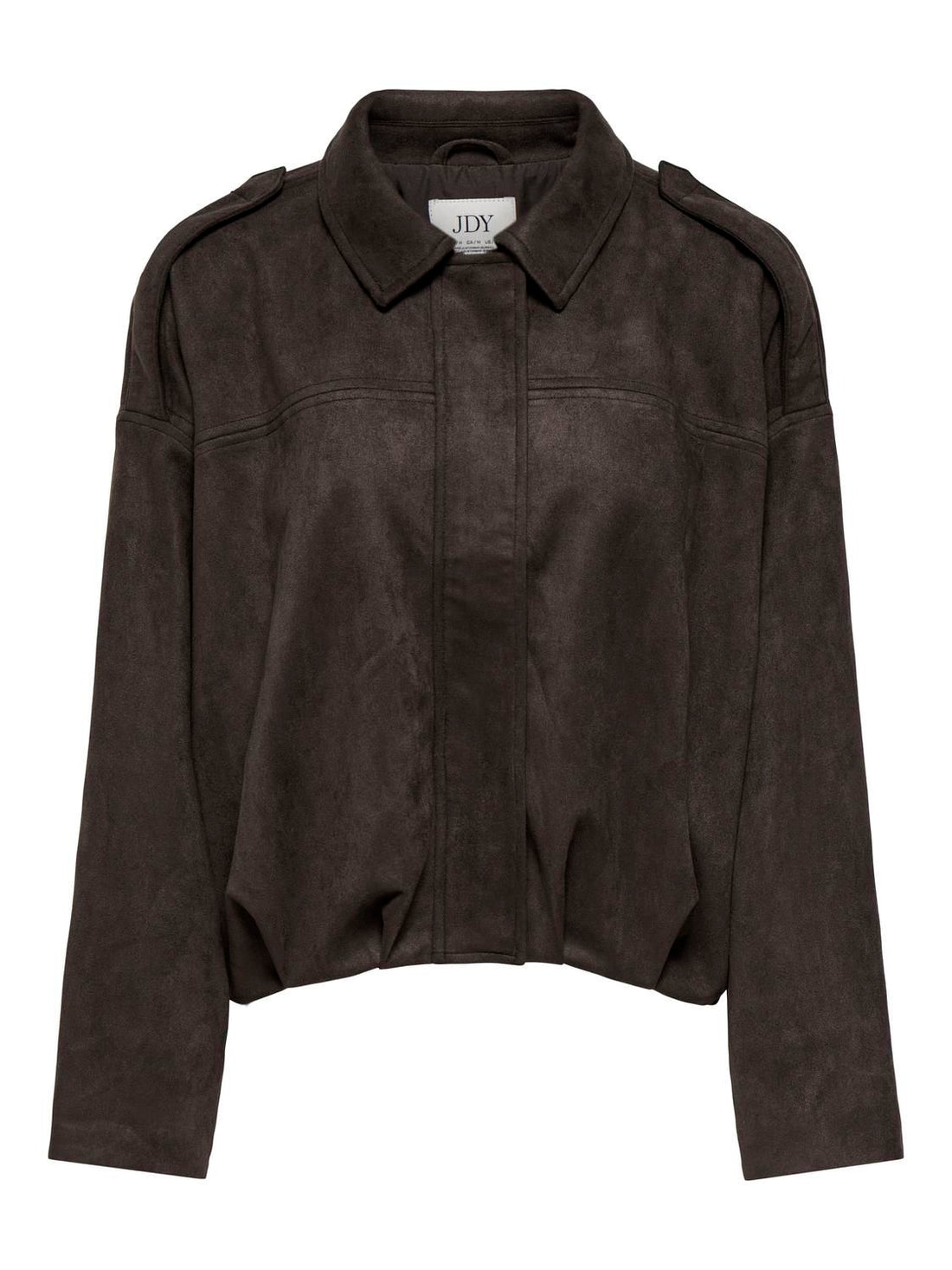 Jdynia Faux Suede Bat Jacket Otw Noos Brun