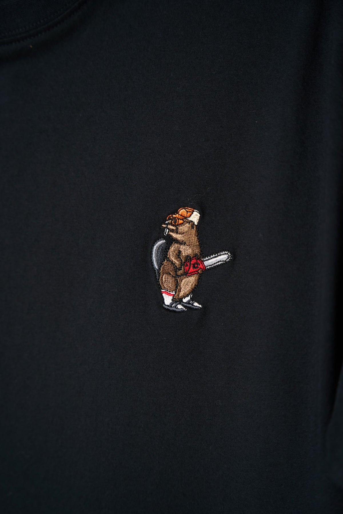 Mini Lazy Lumber T-Shirt Sort
