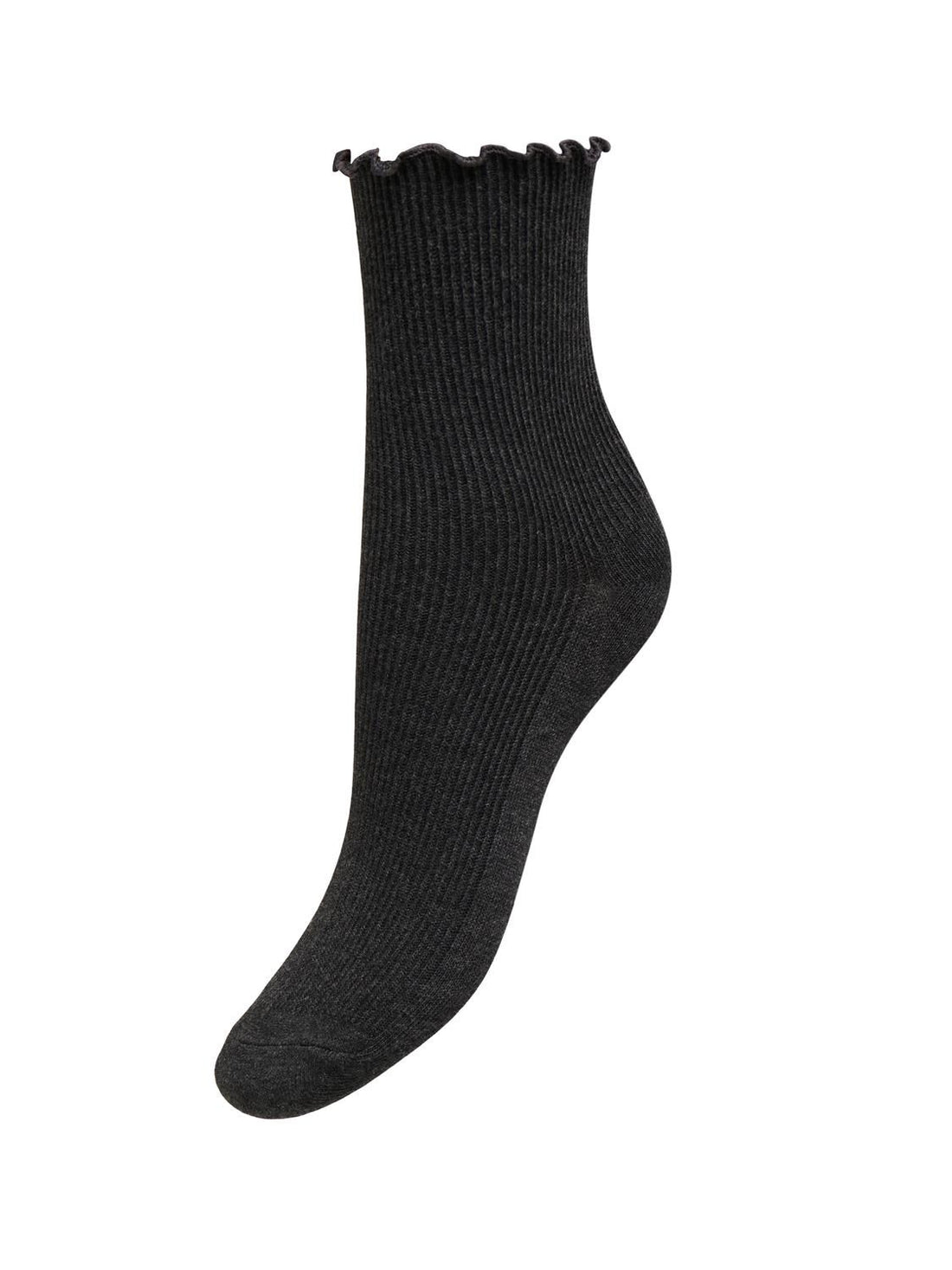 Onlcaya Lettuce Edge Socks Acc Grå