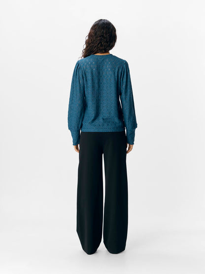 Objlaila L/s Re Top Noos Blå