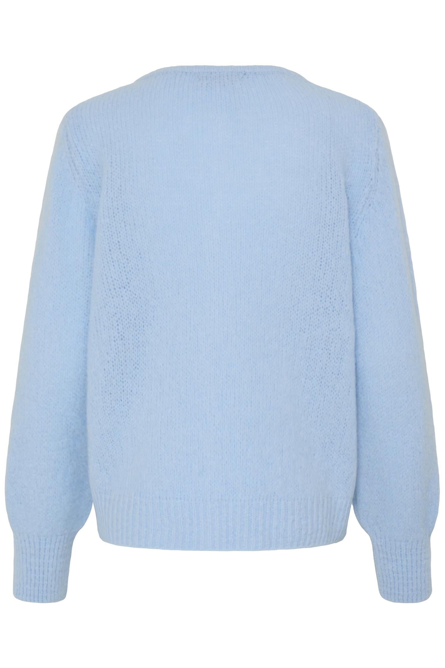 Sbgulvig Knit Cardigan Blå