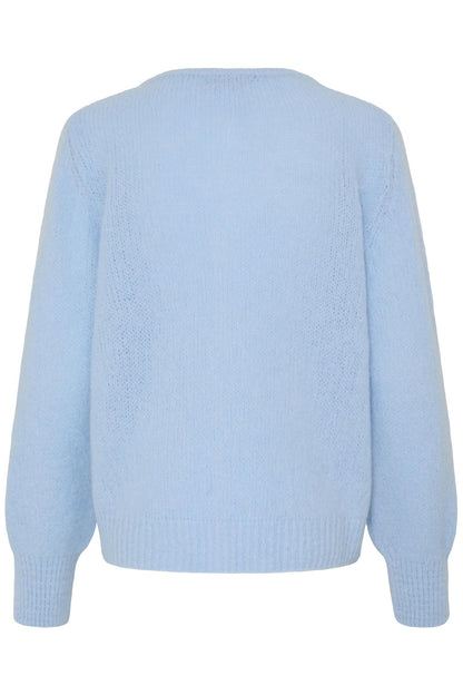 Sbgulvig Knit Cardigan Blå