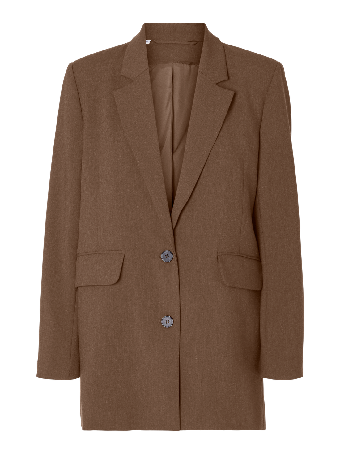 Slwrita Ls Relaxed Blazer Mel Noos Brun