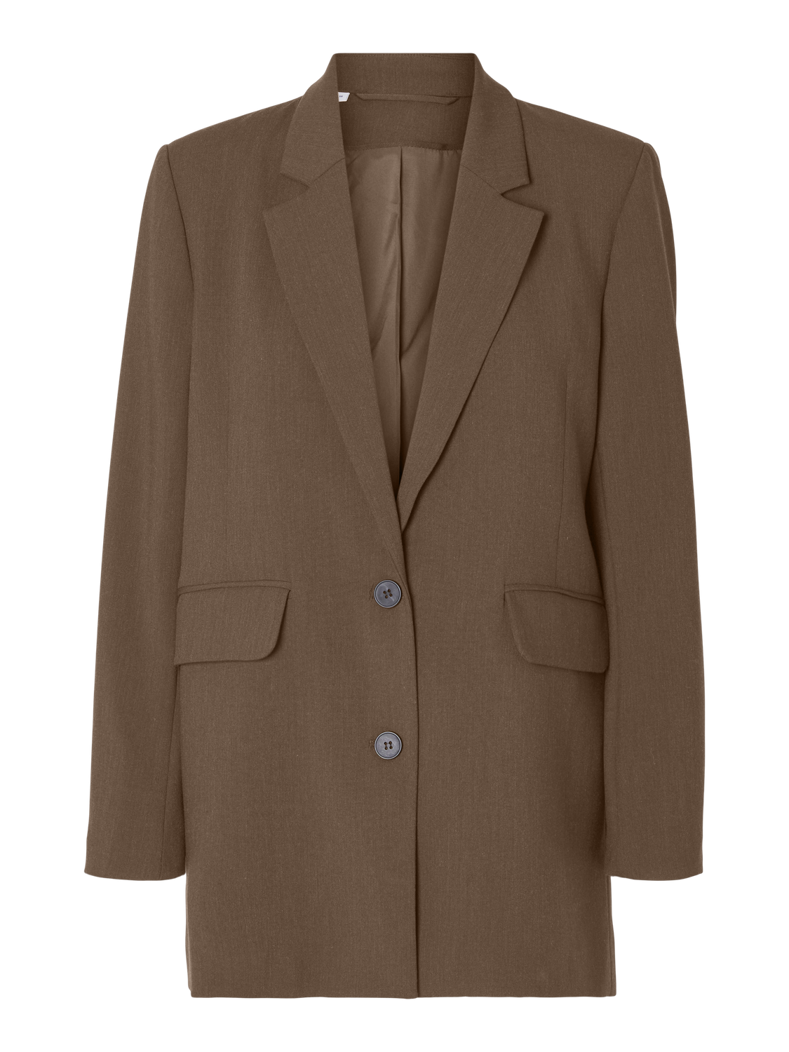 Slwrita Ls Relaxed Blazer Mel Noos Brun