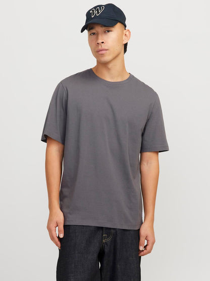 Jjeorganic Basic Tee Ss O-Neck Noos Grå