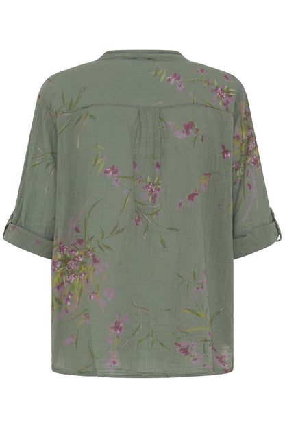 Sbalexa G Flo Blouse Grønn