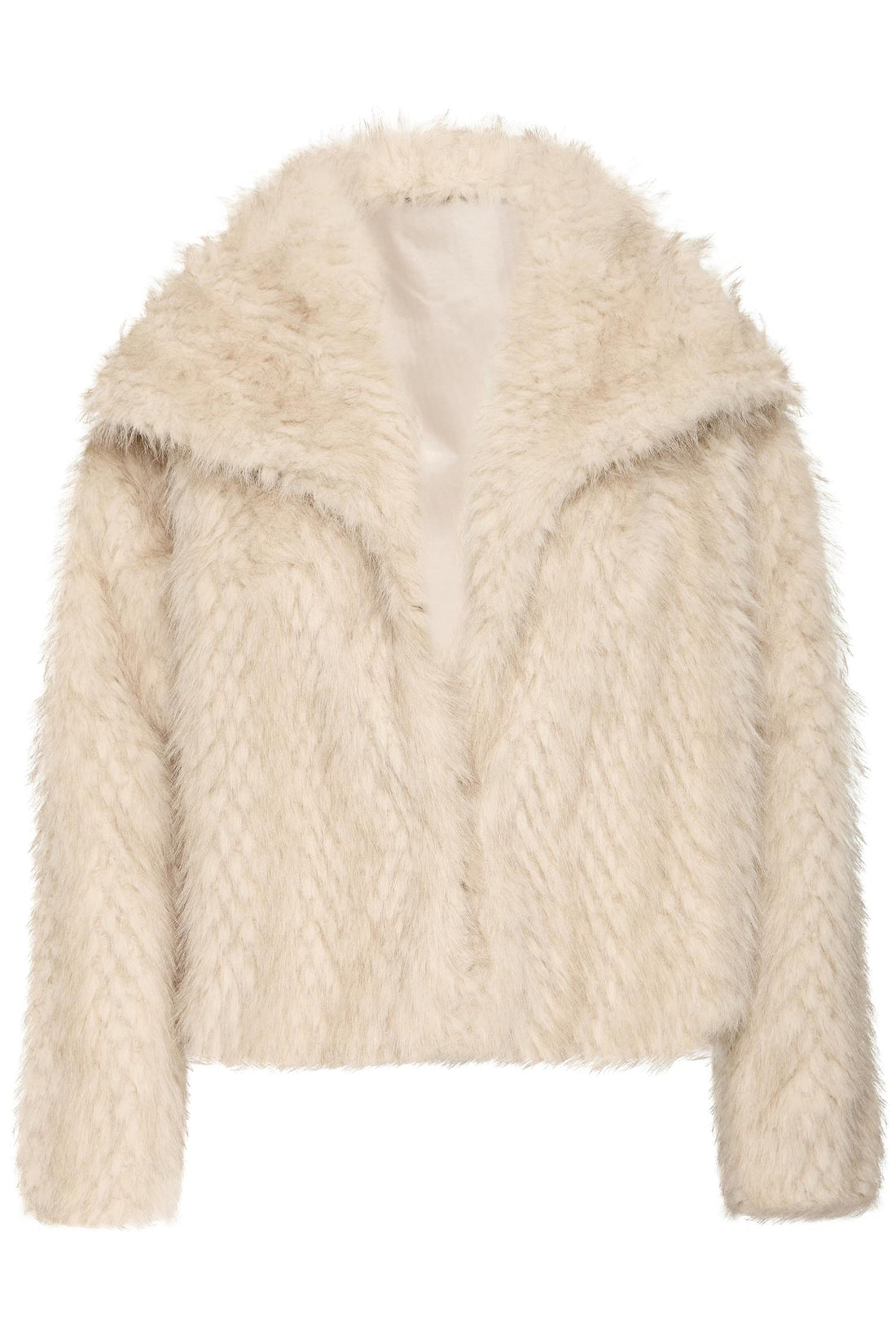 Sbcharlot Fur Jacket Beige