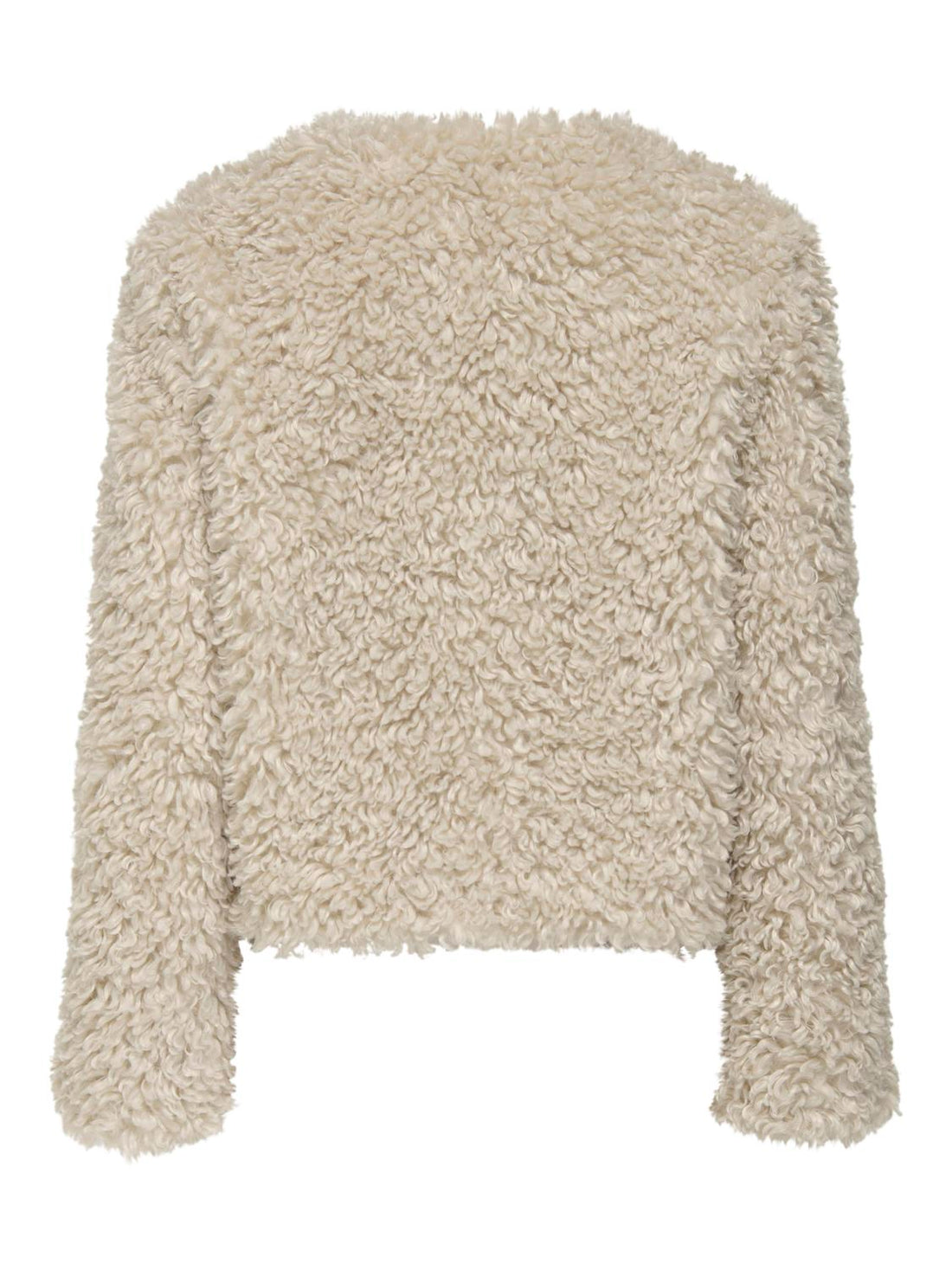 Jdyneo Faux Fur Jacket Otw Sie Beige
