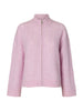 Slwlulu Cable Ls Knit Zipper Cardigan Rosa