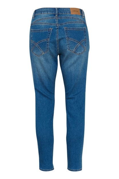 CRnomi 7/8 jeans Baiily fit Blå
