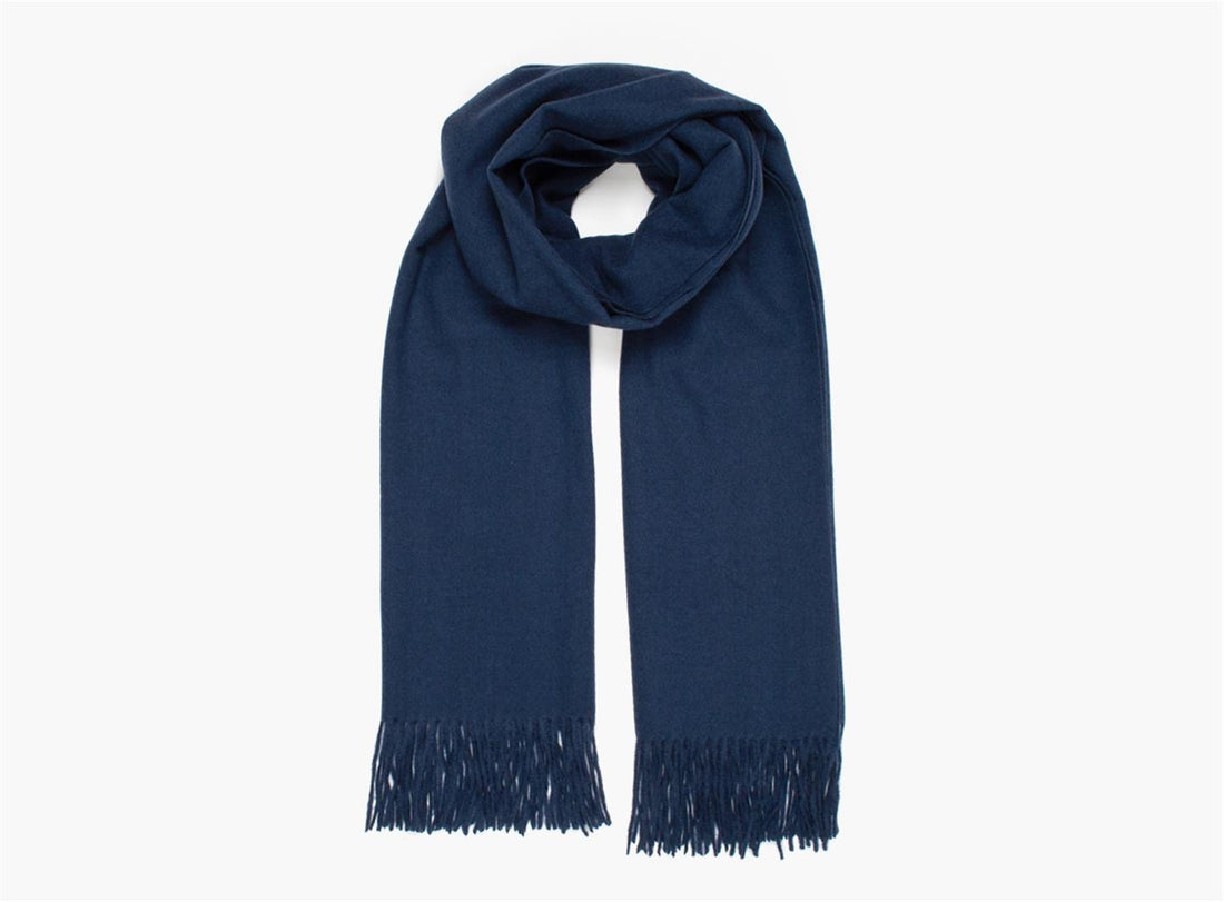 Manzini singlecolored scarf Marine