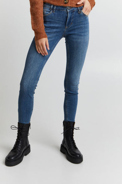 PZANNA JEANS SKINNY LEG Blå