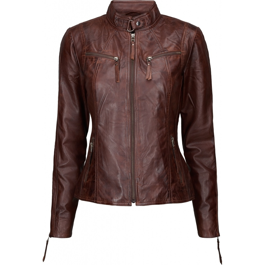 Biker Jacket Brun